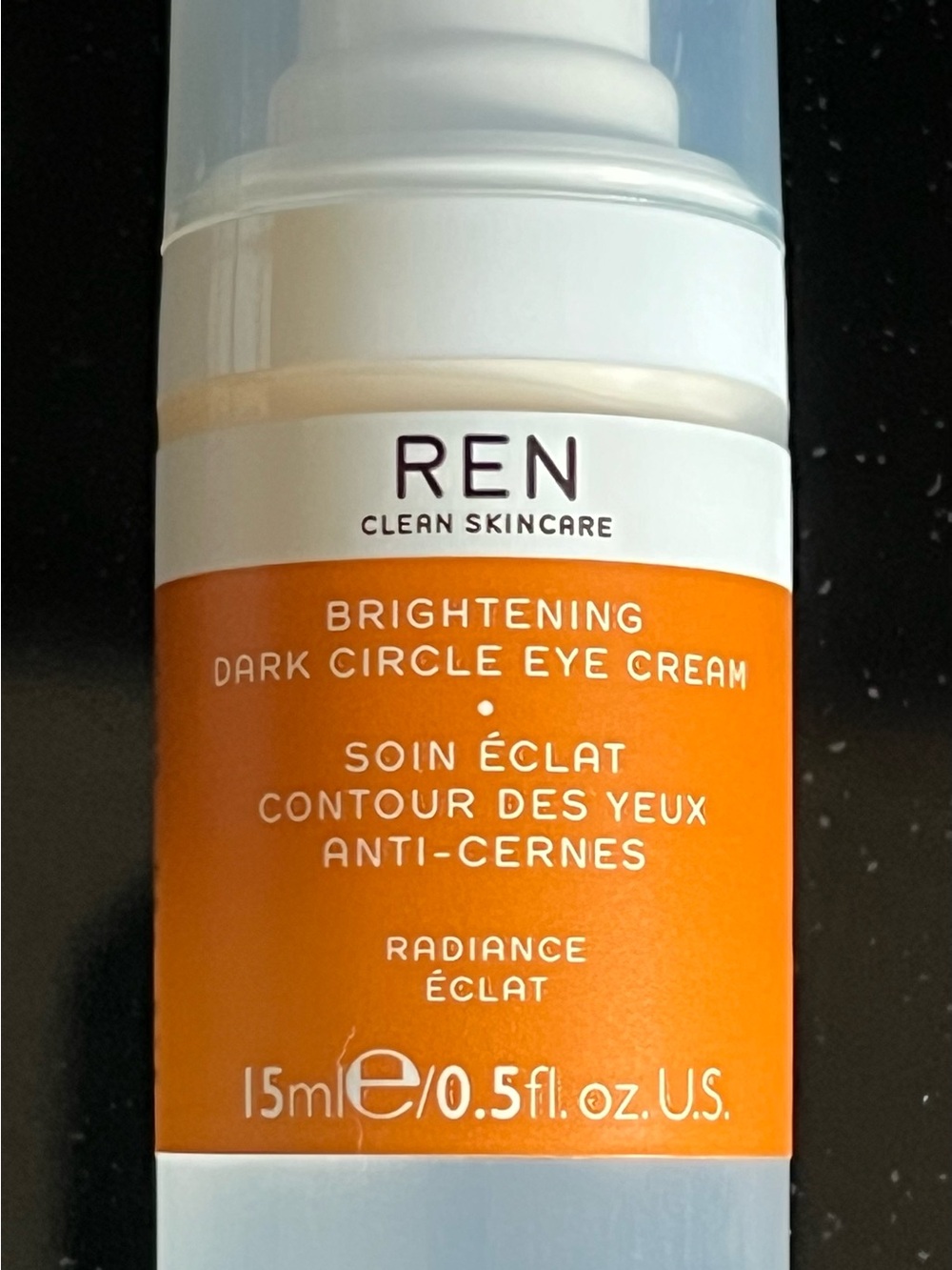 REN Brightening Dark Circle Eye Cream - Orange
